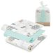 Interbaby Bambu mousseline voor baby's, 55 x 75 cm, luiers voor pasgeborenen, borstvoeding, handdoek, deken, comfortabel, zacht, ademend