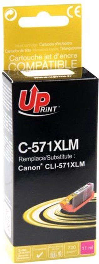 UPrint C-571XLM Inktcartridge Compatibel Hoog (XL) Rendement Magenta