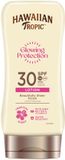 Hawaiian Tropic Zonnebrand Lotion Glowing Protection SPF 30 - 6 x 180 ml - Voordeelverpakking