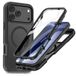 Tech-Protect Coque iPhone 18 Pro/17 Pro Defense360 MagSafe avec protecteur d'écran - Noir mat