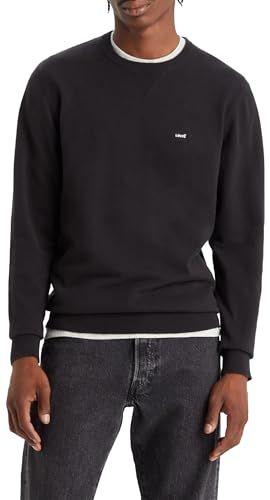 Levi's Lichtgewicht Housemark Sweatshirt voor heren (1 stuk), Meteoriet