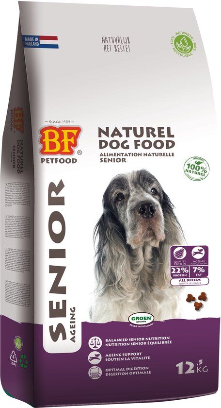 BIOFOOD Senior Hondenvoer - 12,5 kg