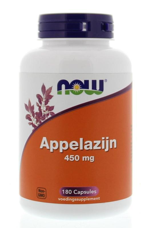 NOW Appelazijn 450 mg Capsules 180st