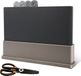 Set de planches à découper sans marque avec support - Plastique - Gris - 4 pièces