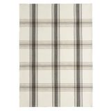 Coucke French Cotton Theedoek uit de Franse collectie, 50 x 70 cm, Schots, rood (zwart/ruitjes)