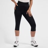 Rogelli Essential III Dames Driekwart Fietsbroek - Zeem - Zwart