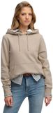 Superdry Essential Logo Geborduurde Hoodie Dames Feather Grey L