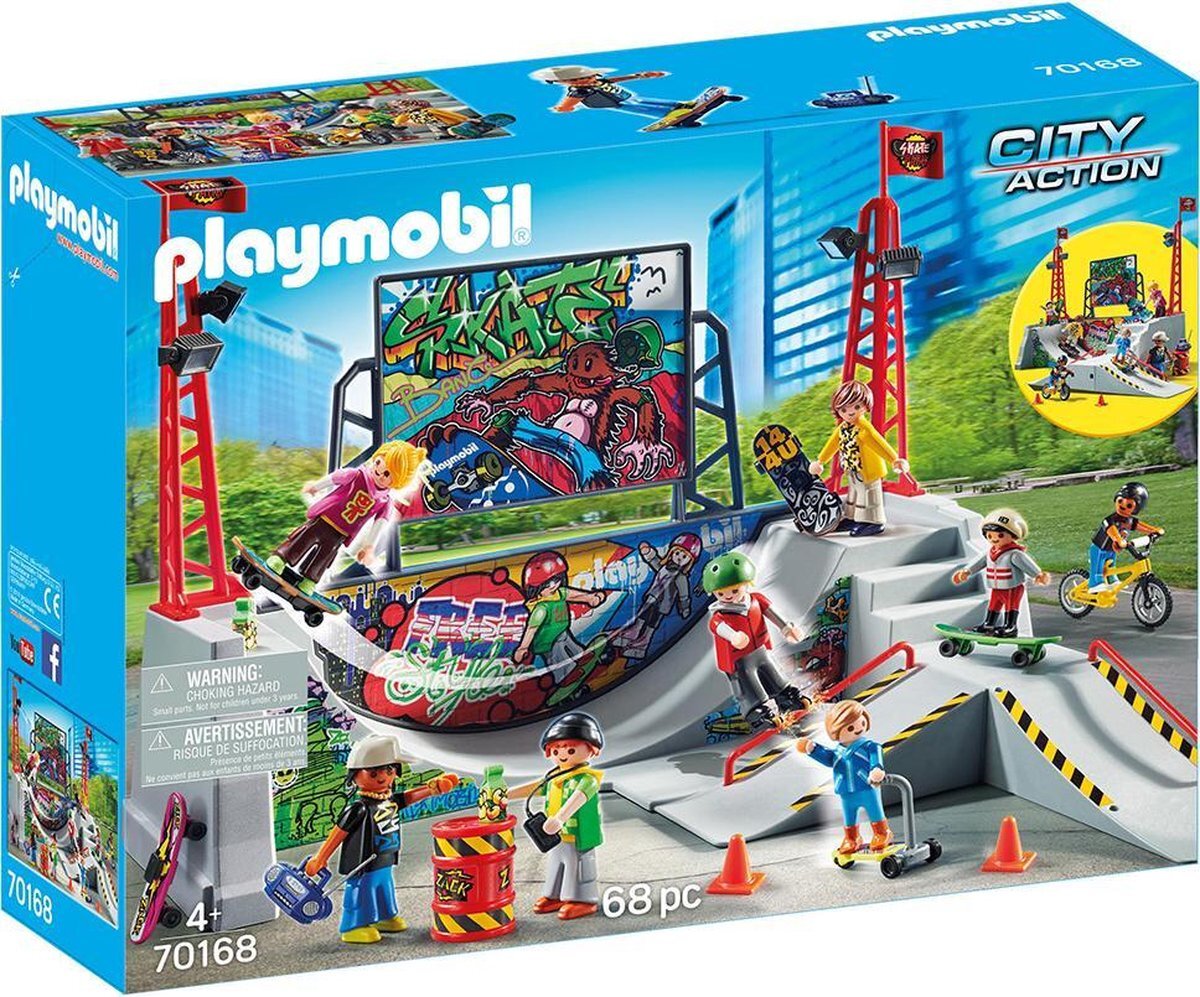 playmobil Skate-Piste 70168