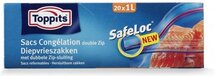 Toppits Diepvrieszakjes 1 liter 20 stuks