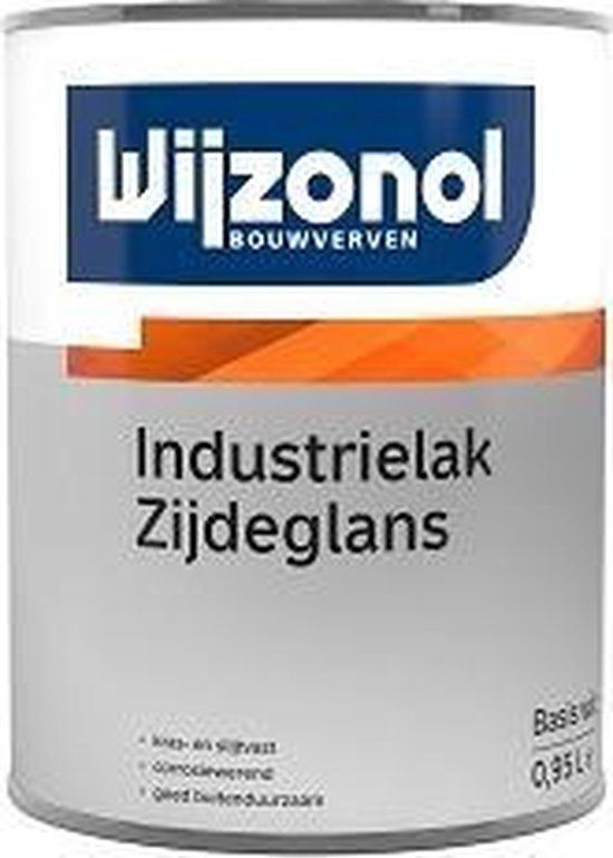 Wijzonol Industrielak Zijdeglans 2.5 liter Wit - 8712952037554
