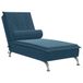 VidaXL Accentstoel Blauw