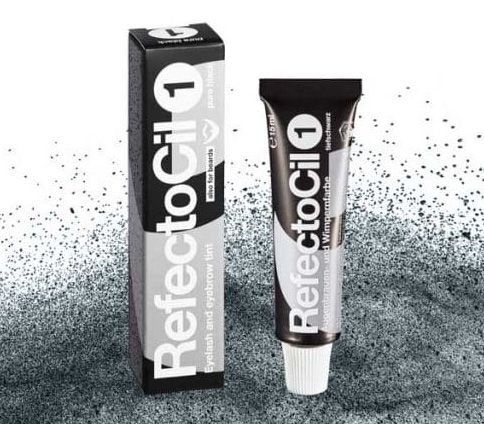 RefectoCil Pure Black Wimper- en Wenkbrauwverf - 15 ml