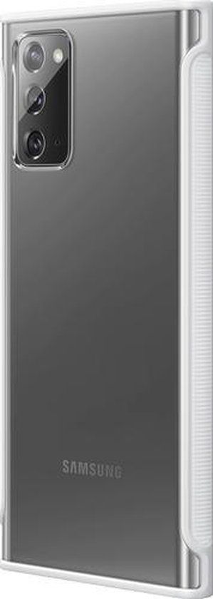 Samsung Clear Protective Hoesje - Samsung Galaxy Note 20 - Zwart