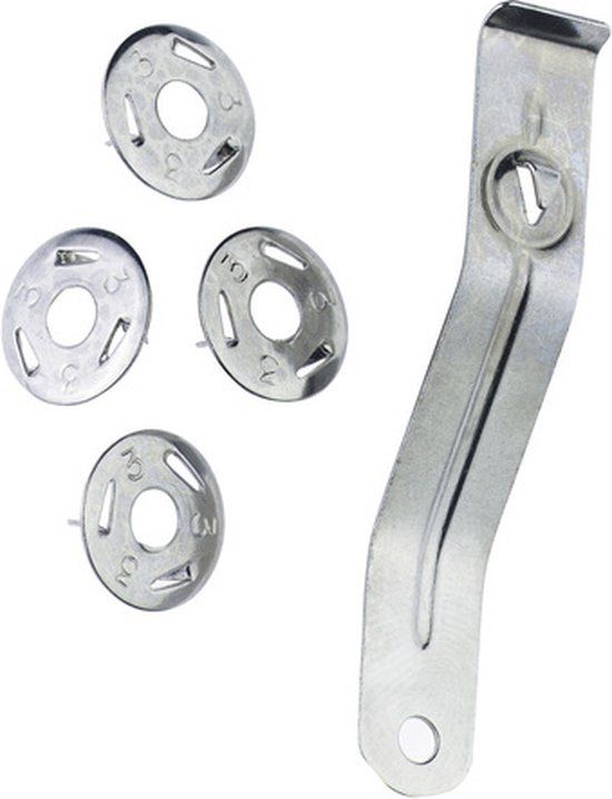 Alco Al-518 Punaises Gehard 3-Punts Met Hevel Doos A 100 Stuks
