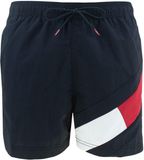Tommy Hilfiger SF Medium Zwembroek Mannen - Maat S - Navy/Wit/Rood - Colorblock
