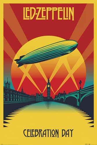 Close Up LED Zeppelin Poster - Celebration Day (61cm x 91.5cm)