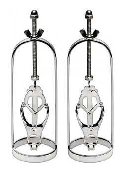 Shots Media Triune - Tit Tuggers with Clover Clamp (PAIR