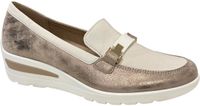 Ara Dames Ballerina's & Mocassins 12-50630-05 Off-white/ecru/parel Maat 40
