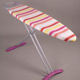 Sans marque Table à repasser 116x35 cm - Coton rayé