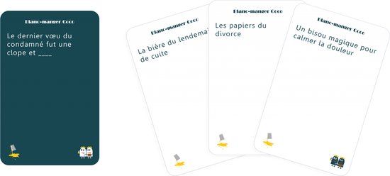 Blanc-Manger Blackrock Games HIB007DE Partyspel Papier Meerkleurig