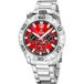 Festina F20743/5 Heren Polshorloge Rood Staal 45 mm