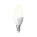 Philips Hue White E14 Smart Candle Bulb - Warm White - Bluetooth/Zigbee