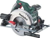 METABO Cirkelzaag KS 55, 1200 W, 5600 omw/min, snijdiepte 65 mm, lichtgewicht constructie