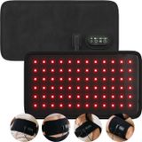 Nuvance Infrarood Band - Red Light Therapy - Infraroodlamp - 72 LEDs - Oplaadbare Infrarood Mat - Rood Licht - Onderrug, Schouders, Nek, Buik & Benen