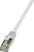 Logilink CP2072S RJ45 Netwerkkabel, patchkabel CAT 6 F/UTP 5.00 m Grijs Snagless 1 stuk(s)