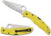 Spyderco Pacific Salt 2 Yellow C91SYL2 couteau pliant dentelé
