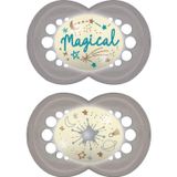 Mam Sucette Original Night Silicone 16+ Neutre 2uts
