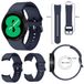 Wigento Samsung Kunststof Horlogeband voor Galaxy Watch 6, 5, 4