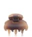 Solida klem gegolfd 4,5 cm x 3,7 cm marron Barrettes