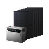 Anker SOLIX Solarbank 4 E5000 Pro + 500Wp bifaciaal Voor 8 panelen