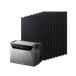 Anker SOLIX Solarbank 4 E5000 Pro + 500Wp bifaciaal Voor 8 panelen