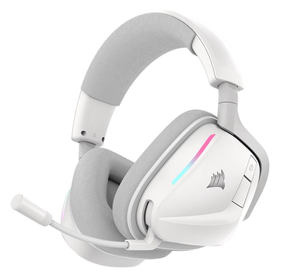 Corsair Void RGB V2 Wireless - Draadloze Gaming Headset - Spatial Audio - Wit