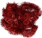 Decoris Kaemingk B.V. Kerstslinger - Rood - Glans - 270 x 7 cm - Kunststof - Folieslinger