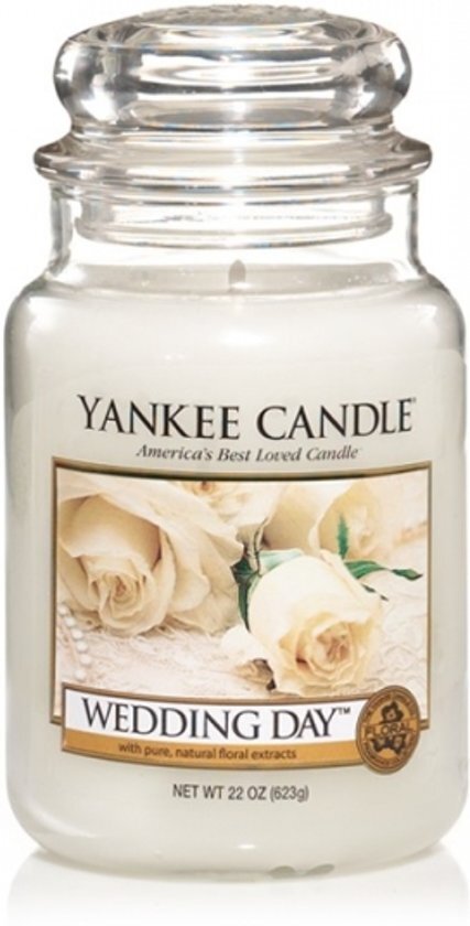 Yankee Candle Wedding Day Large Jar De beste Amerikaanse geurkaars