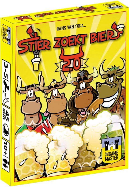 The Game Master Stier Zoekt Bier 2.0 - Partyspel - Nederlands