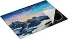 Chefcare Inductie Beschermer Bergen Landschap 75x50 cm - Multicolor