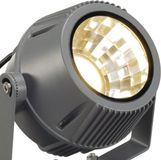 EXTRALIGHT SLV buiten LED schijnwerper Washlight Flac Beam 18w - steengrijs