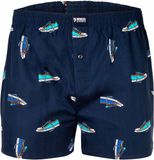Happy Shorts Geweven boxershorts American Boxershorts Sneakers voor heren, sneakers, L