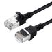 Microconnect V-FTP6A10S-SLIM Netwerkkabel Zwart 10 m Cat6a U/FTP (STP)
