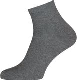 Tommy Hilfiger damessokken Casual Short (2-pack) - korte sokken katoen - midden grijs melange