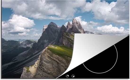 KitchenYeah® Inductie beschermer 77x51 cm - Dolomieten - Inductie kookplaat bescherming