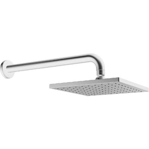 Hansa Vivhoofddouche 20 x 20 cm met doucheslang 35 cm chroom 44260240