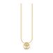 Thomas Sabo ketting 925 sterling zilveren Zirkonia Goud 32020601