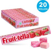 Fruittella Snoep Aardbei Vegan - 20 Rollen