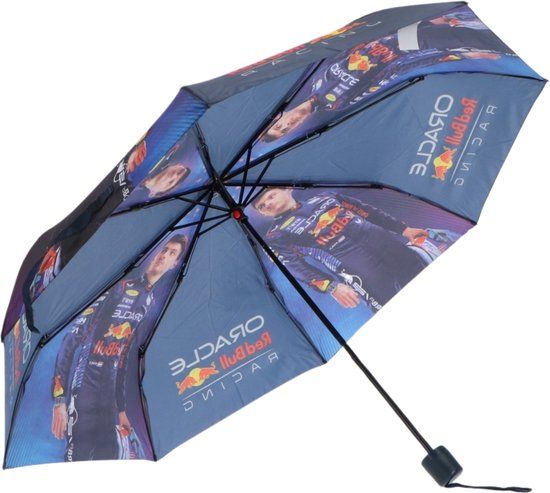 4KidsOnly Red Bull Paraplu - Max Verstappen - Metaal frame - Donkerblauw