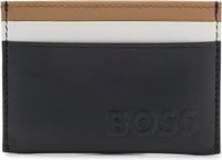 BOSS Hugo Boss Byron Card Case 1024141 Heren Pasjeshouder Imitatieleer Zwart